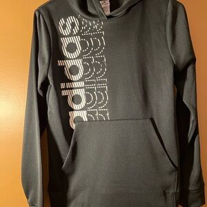 Adidas Men's Charcoal Gray Hoodie